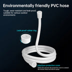 Upgraded Rechargeable Electric Camping Shower Pump with Smart Digital Display