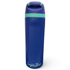 Shark Boy Hydration Bottle | 24oz Insulated Stainless Steel | Flip Straw Lid w/ Handle