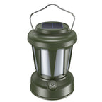 Outdoor solar rechargeable camping light, multifunctional LED strong light charging camping atmosphere tent light