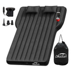 Tesla Model Y Mattress: Inflatable Camping Bed Air Mattress for Model Y, Thickened Travel SUV Sleeping Pad with Car Air Pump 2 Pillows