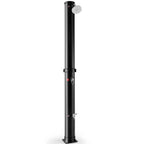 7.2 Feet Solar-Heated Outdoor Shower with Free-Rotating Shower Head