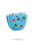 Dancing Flamingos - Mallet Putter Cover