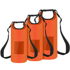 Floating Waterproof Dry Bag Floating Dry Sacks with Observable Window 10L Roll Top Lightweight Dry Storage Bag for Kayaking Rafting Boating Swimming C