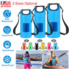 Floating Waterproof Dry Bag Floating Dry Sacks with Observable Window 10L Roll Top Lightweight Dry Storage Bag for Kayaking Rafting Boating Swimming C