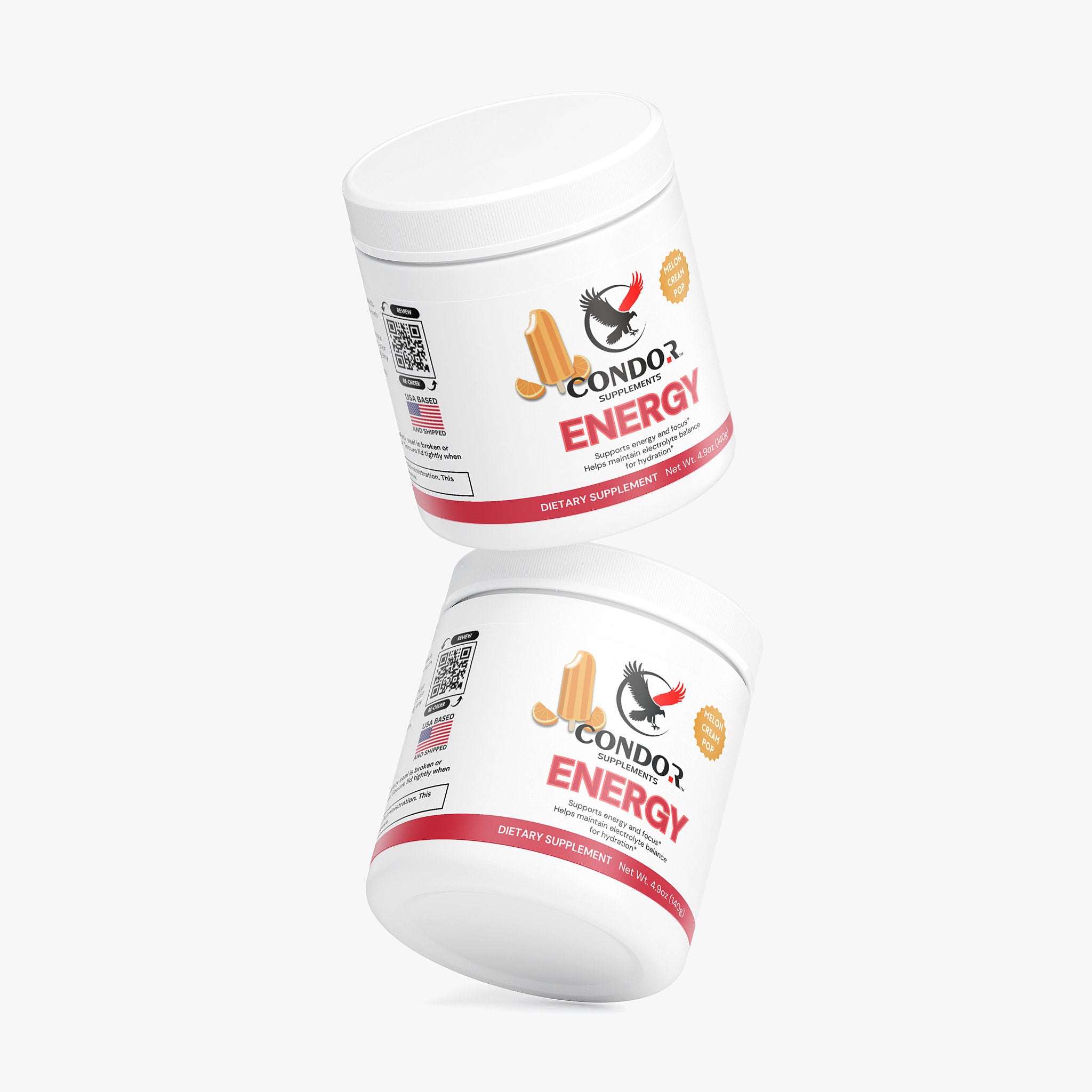 Energy Drink Mix (Melon Creamsicle)