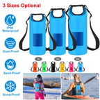 Floating Waterproof Dry Bag Floating Dry Sacks with Observable Window 10L Roll Top Lightweight Dry Storage Bag for Kayaking Rafting Boating Swimming C