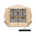 11.5 X 11.5 FT Pop-up Screen House Tent with Portable Carrying Bag