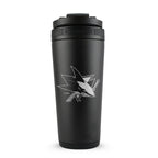 Officially Licensed San Jose Sharks 26oz Ice Shaker