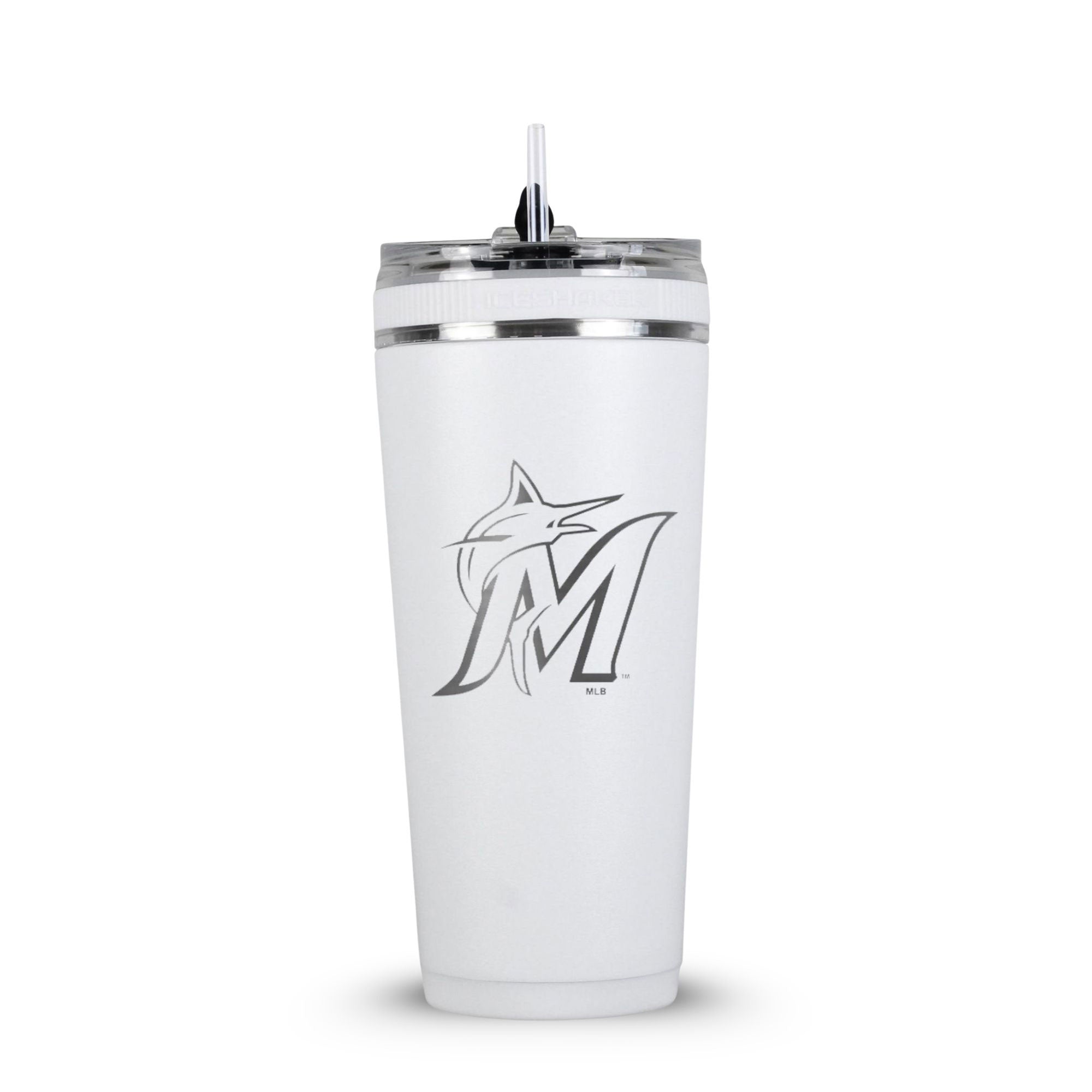 Officially Licensed Miami Marlins 26oz Flex Bottle
