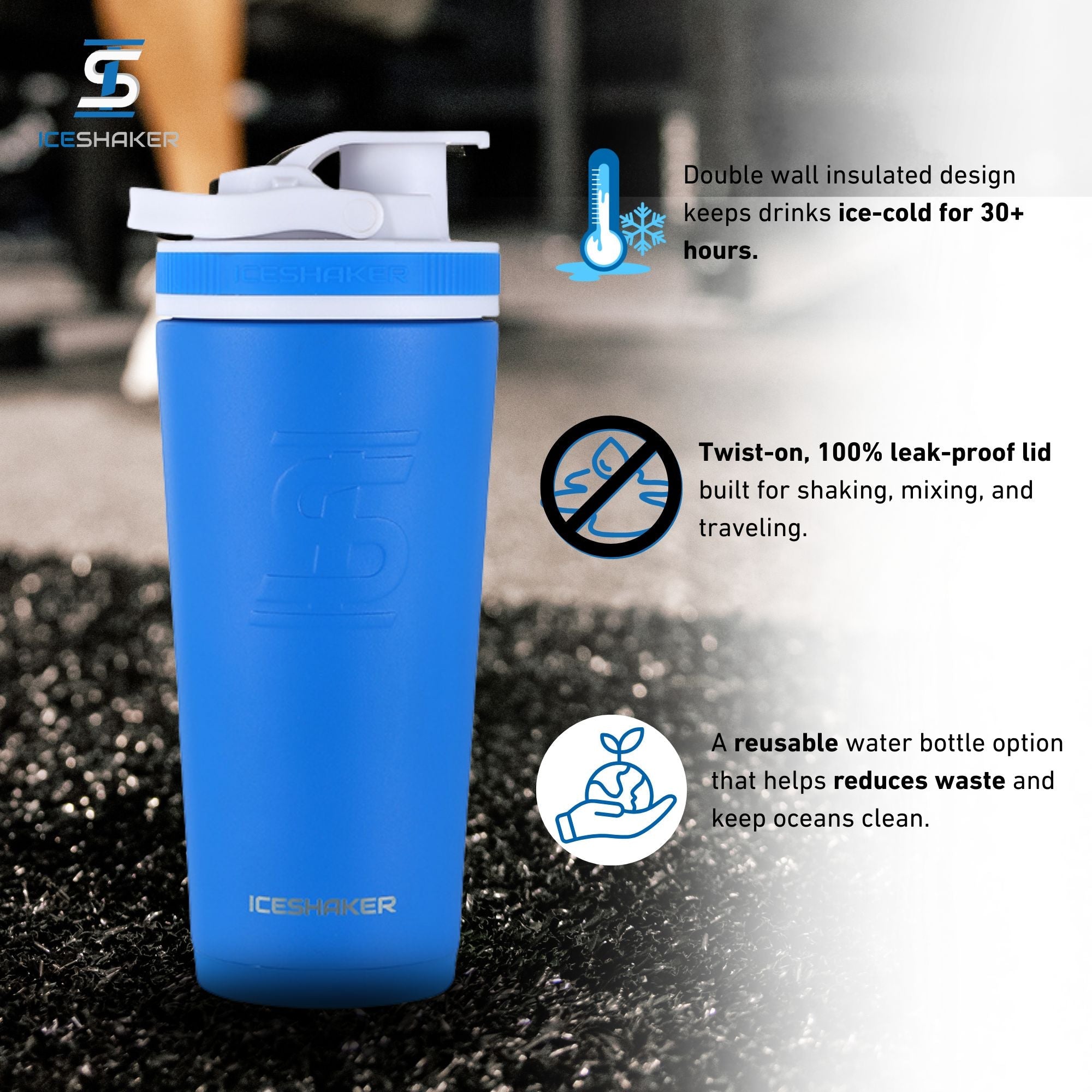 Officially Licensed Buffalo Sabres 26oz Ice Shaker