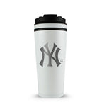Officially Licensed New York Yankees 26oz Ice Shaker - White