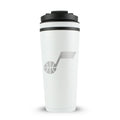 Officially Licensed Utah Jazz 26oz Ice Shaker - White