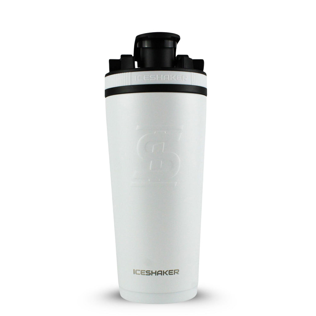 Officially Licensed Miami Heat 26oz Ice Shaker - White