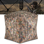 270° See Through Hunting Blind Tent with Silent Magnetic Door