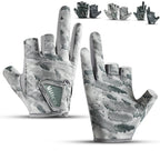 Outdoor fishing equipment - thin comfortable breathable leak proof 3-finger lure fishing gloves