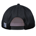 Seamhead Rope Snapback Hat (Black)