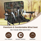 360° Swivel Hunting Chair Portable Foldable