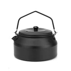 Non-stick coating aluminum alloy cover pot kettle lightweight portable camping pot frying pan outdoor picnic pot set