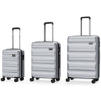 3-Piece Hardside Luggage Set 20/24/28 Inch Lightweight Hardside Suitcases