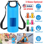Floating Waterproof Dry Bag Floating Dry Sacks with Observable Window 10L Roll Top Lightweight Dry Storage Bag for Kayaking Rafting Boating Swimming C