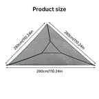2025 Portable triangular camping hammock with air polymer, multi-scene travel use.
