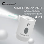 FLEXTAILGEAR Max Pump 2 Pro 4-in-1 Portable Mini Air Pump Electric Inflator USB Charging Sleeping Pad Camping Mattress Packraft