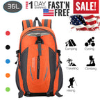 36L Outdoor Backpack Waterproof Daypack Travel Knapsack