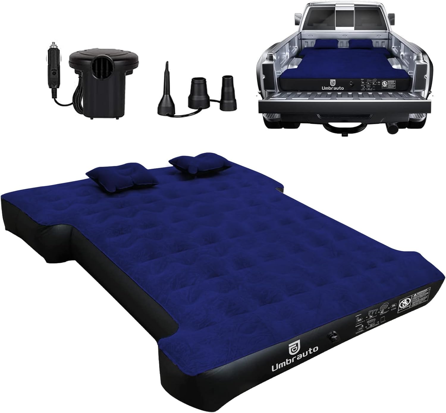 Umbrauto  6-6.5FT Full Size Truck Air Mattress 1.0,Multiple Colors