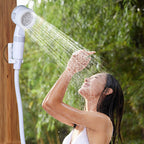 Upgraded Rechargeable Electric Camping Shower Pump with Smart Digital Display