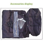 Large Multifunctional Outdoor Zipper Tents for Camping - Water - Repellent, Rainproof, Sunscreen, for Multiple People