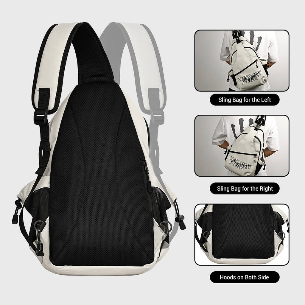 Pickleball Sling Bag - Grey