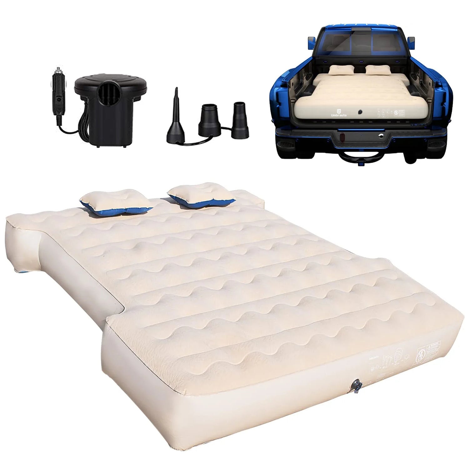 Umbrauto  6-6.5FT Full Size Truck Air Mattress 1.0,Multiple Colors