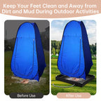 Folding Outdoor Camping Shower Tray Base  - for Pets & Travel