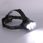 LED Headlamp 5 CREE XM-L T6 15000 lumens LED USB  Camping Hike Emergency Light