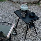 Folding Picnic Table Adjustable Height Outdoor Table Aluminium Alloy Tactical Table for Outdoor Indoor Picnic BBQ Hiking