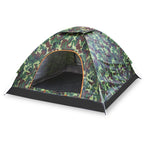 1/2 Person Instant Pop Up Dome Tent Waterproof Camping Tent w/Mosquito Net Doors Bags