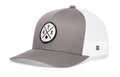 Austin Trucker Hat  |  Gray-White ATX X Snapback