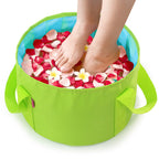 Multi-Purpose Outdoor Travel Portable Folding Bucket Foot Bucket Washbasin Camping Bucket Enlarged