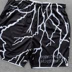 Lightning Strike - Shorts - Black