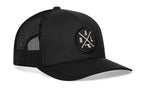 Baltimore Trucker Hat  |  Black BAL X Snapback