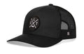 Charlotte Trucker Hat  |  Black CLT X Snapback