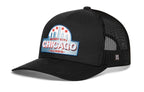 Chicago Windy City Trucker Hat  |  Cityscape Snapback