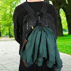 Portable Black Nylon Anti-Theft Luggage Strap, Bag Clip for Multi-Tool, Camping & Hiking