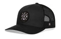 Denver Trucker Hat  |  Black DEN X Snapback