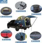 5.5-6.7ft Pickup Truck Bed Tent with Awining Navy
