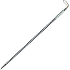 Mountaineering cane folding multifunctional outdoor hiking self-defense stick mountain camping supplies set crutch screwdriver