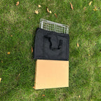 IGT Stainless Steel Folding Basket: Drain & Wash, Ideal Camping Table Accessory.