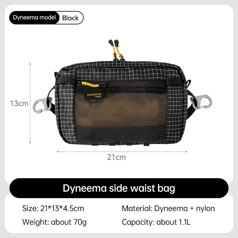 Hikeman - UHMWPE Outdoor Waist Pack for Hiking/Camping/Cycling, Phone & Gear Storage