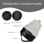 Retractable Camping Light LED Flashlight Portable Lantern 4 Modes Mini Hook Hanging TentEmergencyTorch Outdoor