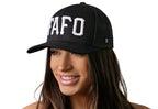 FAFO Trucker Hat  |  Black Fuck Around, Find Out Snapback